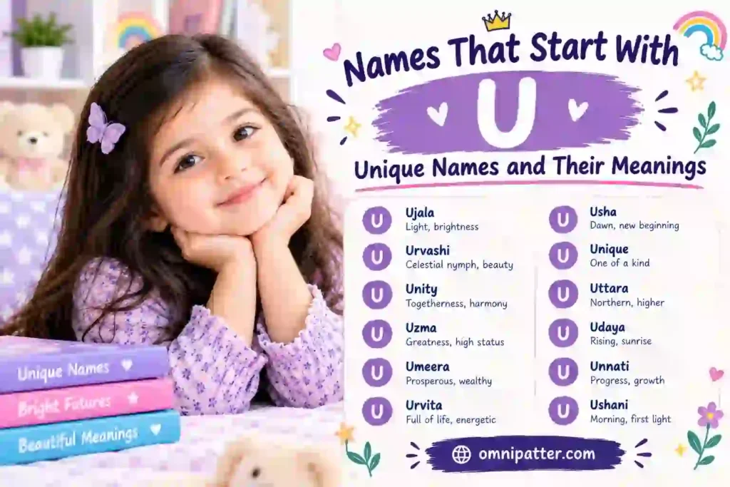 names that start with u