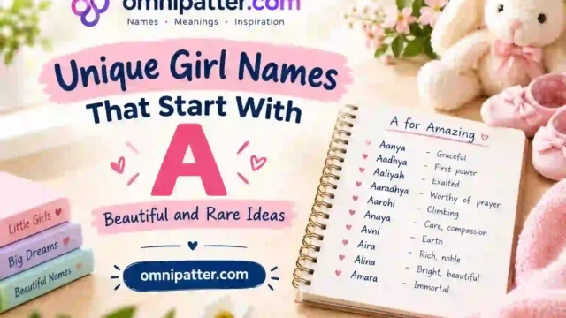 unique girl names that start with a